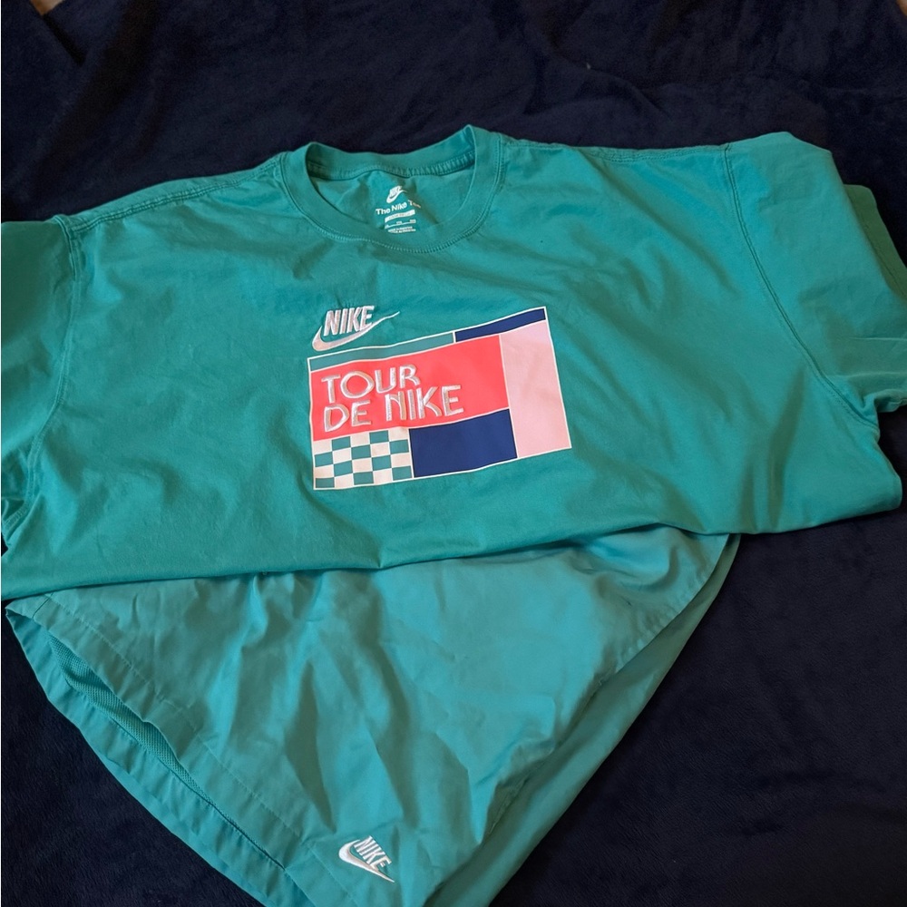Nike Teal Tour De Nike Tee